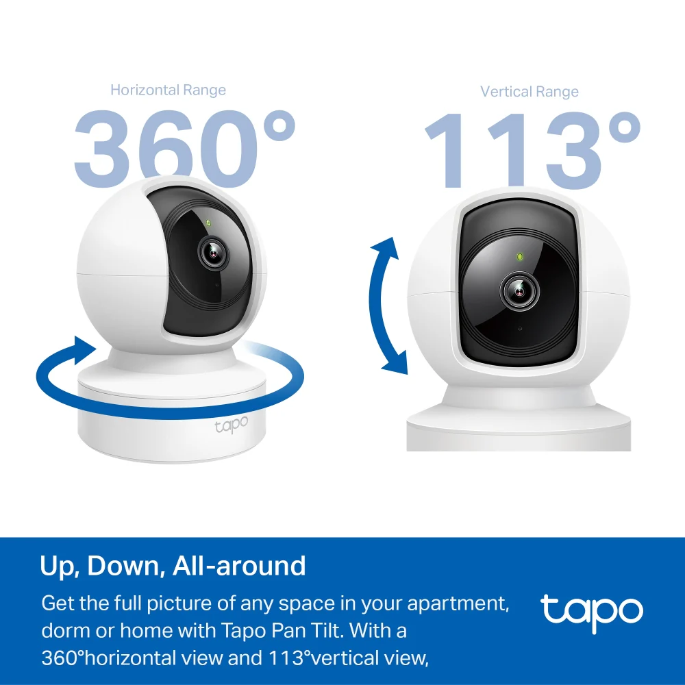 Tapo C202 | Pan/Tilt Home Security Camera, 1080P, Night Vision - Image 5