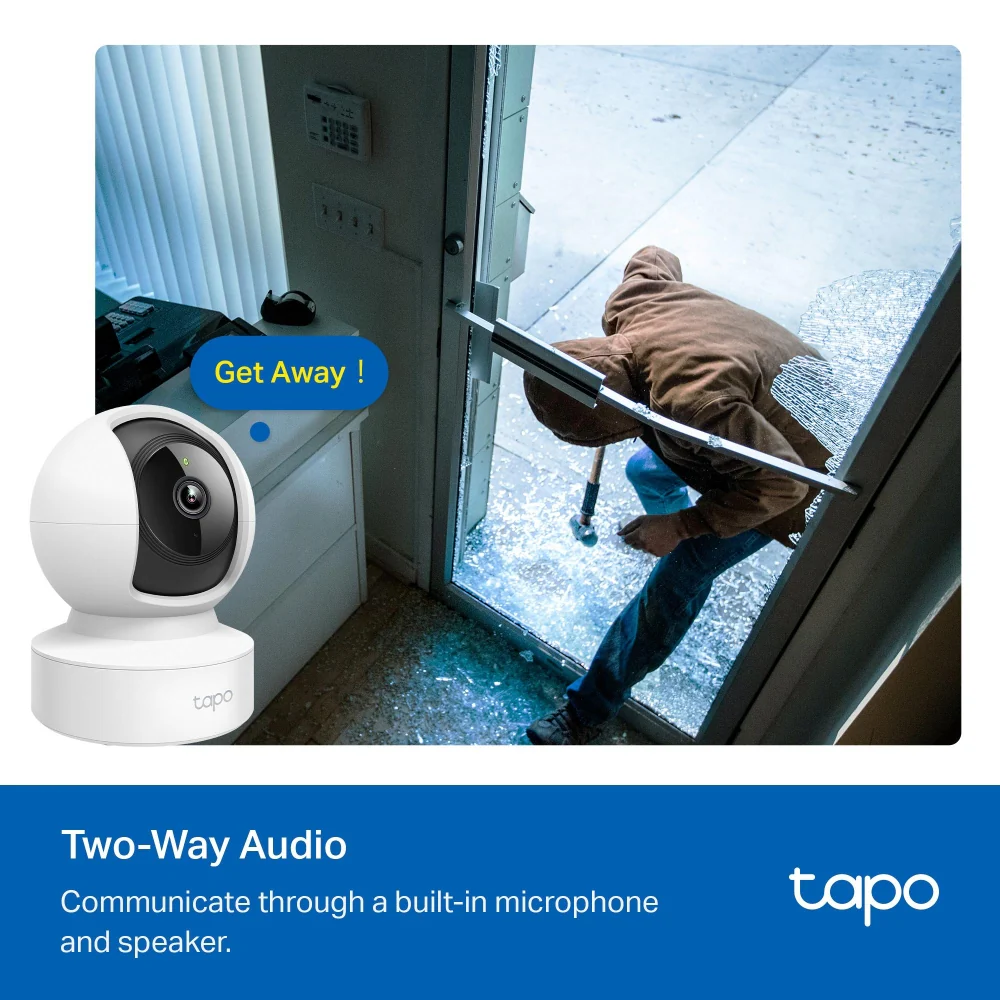 Tapo C202 | Pan/Tilt Home Security Camera, 1080P, Night Vision - Image 8