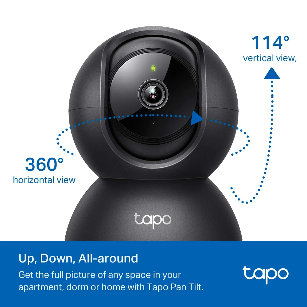 Tapo C201 | Pan/Tilt Home Security Camera, 1080P, Night Vision - Image 4