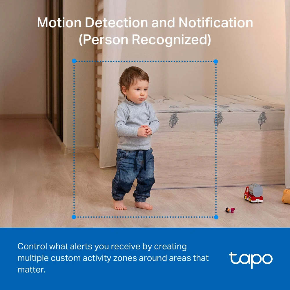Tapo C201 | Pan/Tilt Home Security Camera, 1080P, Night Vision - Image 6