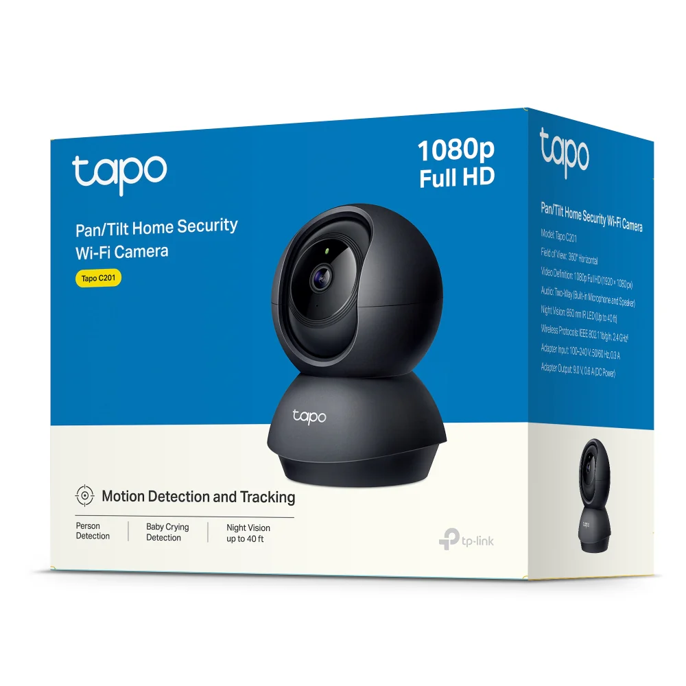 Tapo C201 | Pan/Tilt Home Security Camera, 1080P, Night Vision - Image 8