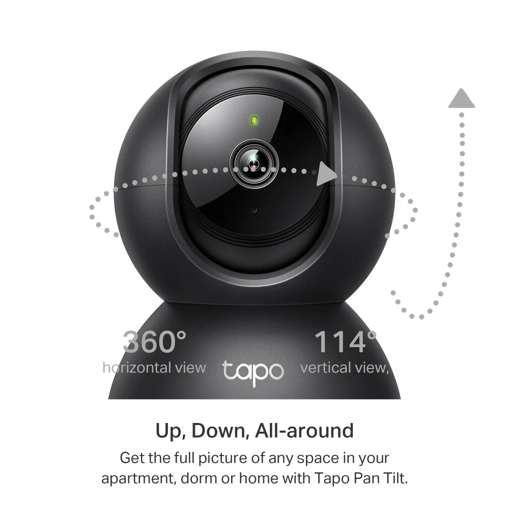 Tapo C211 | Pan/Tilt Home Security Wi-Fi Camera, 2K 3MP, Night Vision - Image 4