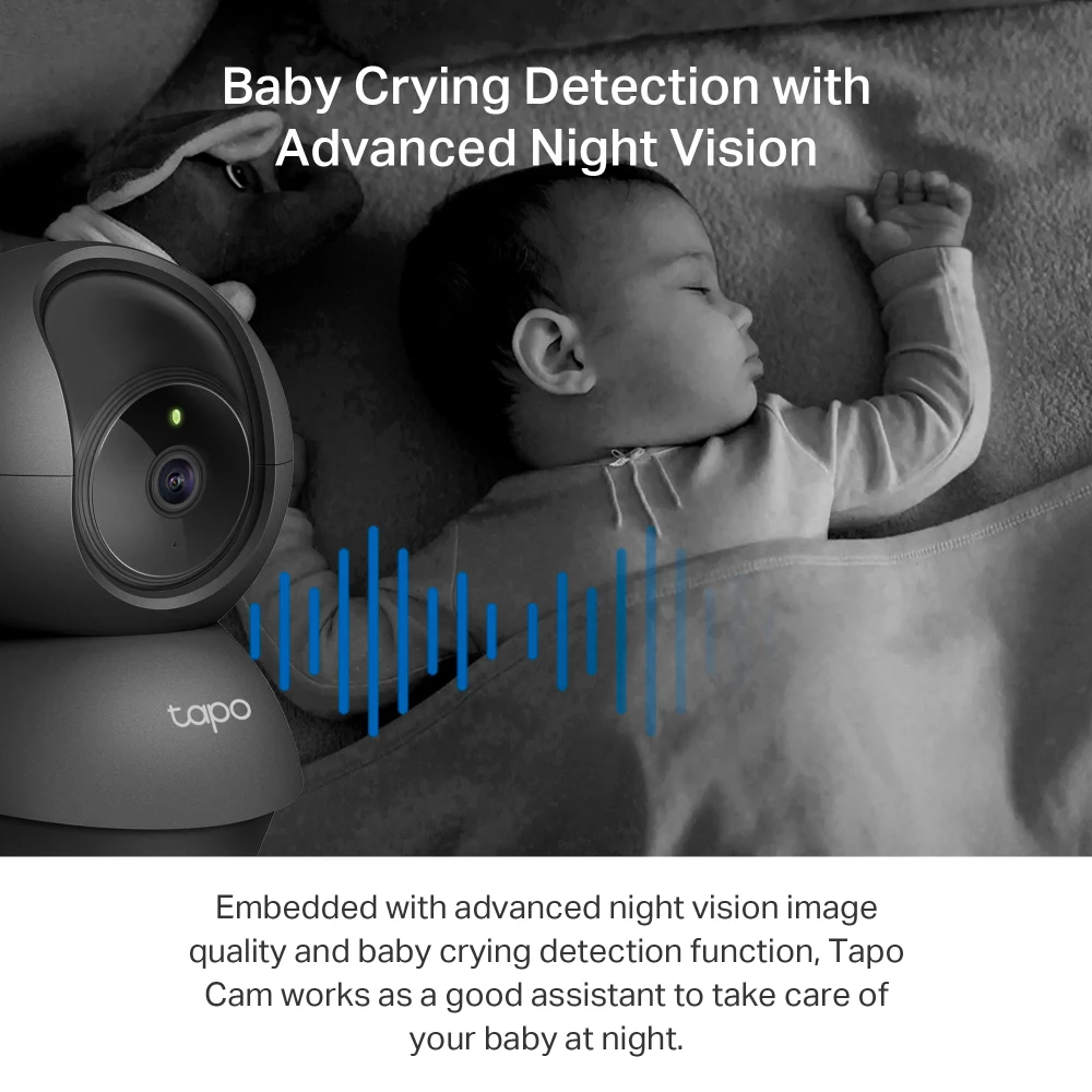 Tapo C211 | Pan/Tilt Home Security Wi-Fi Camera, 2K 3MP, Night Vision - Image 5