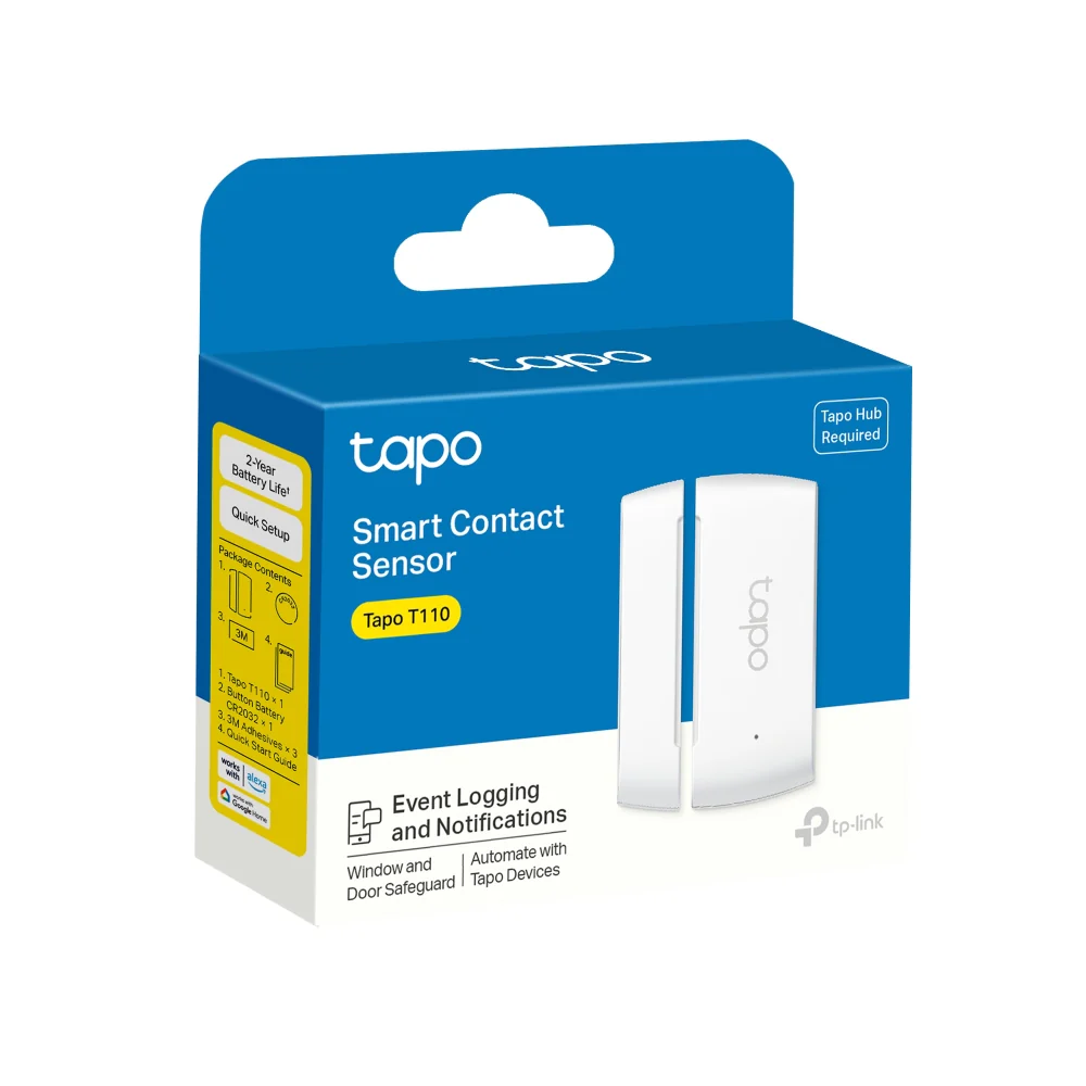 Tapo T110 | Smart Contact Sensor, Door & Window Monitoring, Instant App Alerts - Image 8