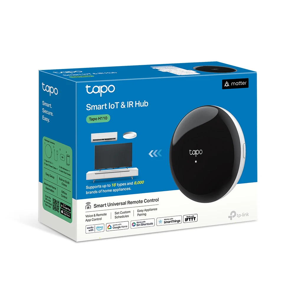 Tapo H110 | Smart IR & IoT Hub, Matter-Certified, App & Voice Control - Image 14