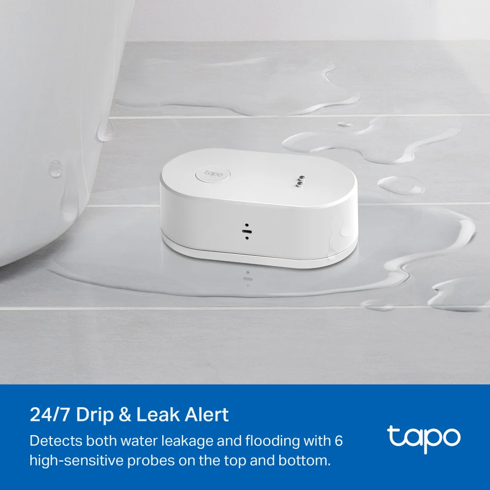 Tapo T300 | Smart Water Leak Sensor, 90dB Alarm, IP67 Waterproof - Image 3