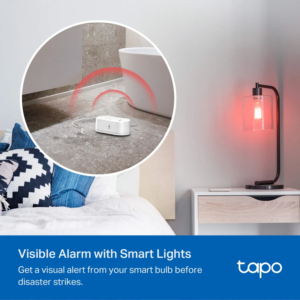 Tapo T300 | Smart Water Leak Sensor, 90dB Alarm, IP67 Waterproof - Image 6