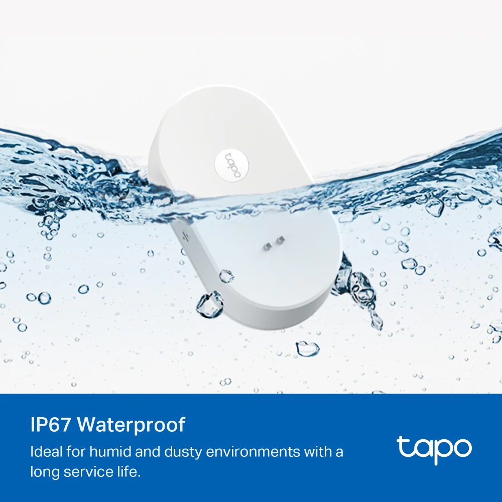 Tapo T300 | Smart Water Leak Sensor, 90dB Alarm, IP67 Waterproof - Image 8