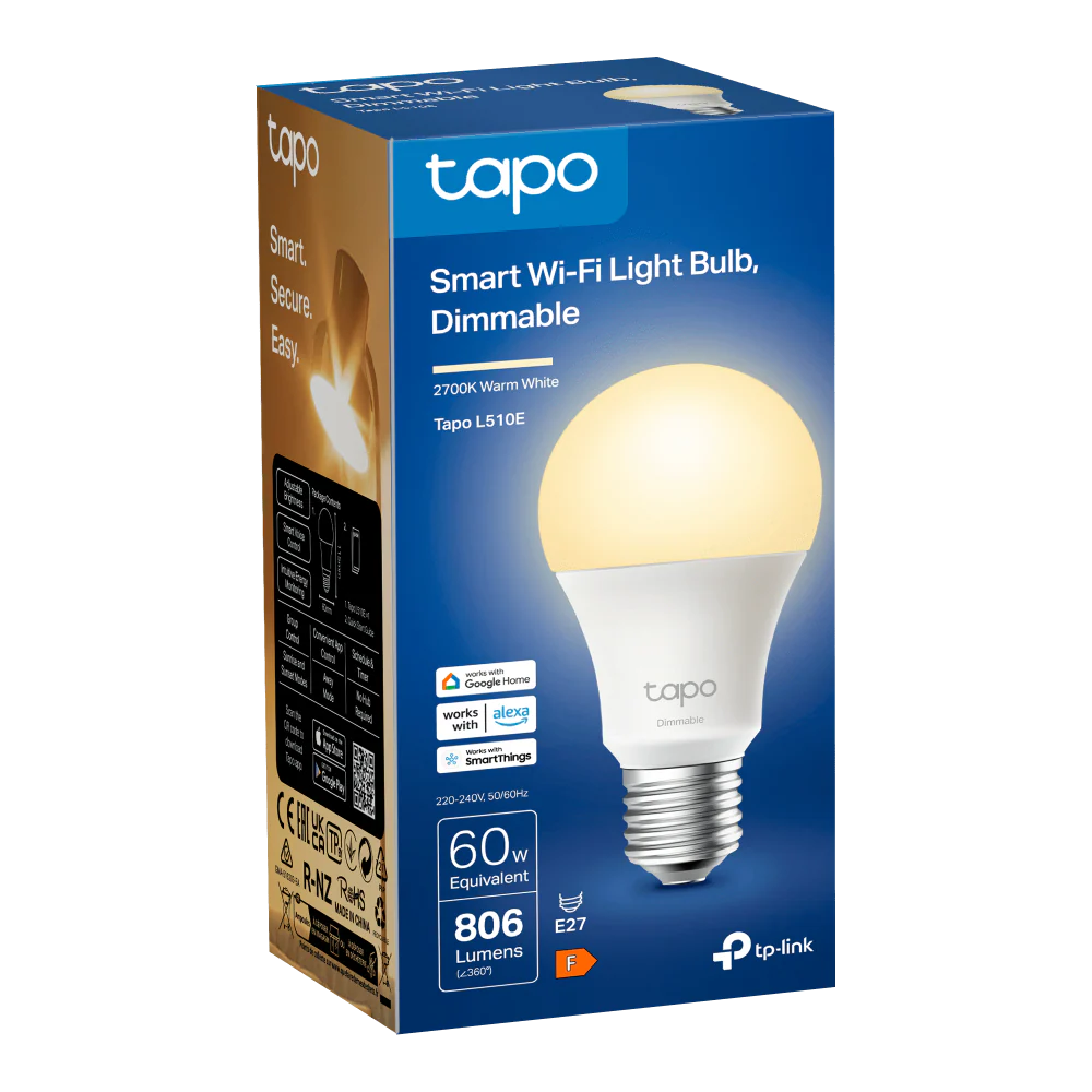 Tapo L510E | Smart Wi-Fi Light Bulb, E27 Base, Dimmable, App & Voice Control - Image 8