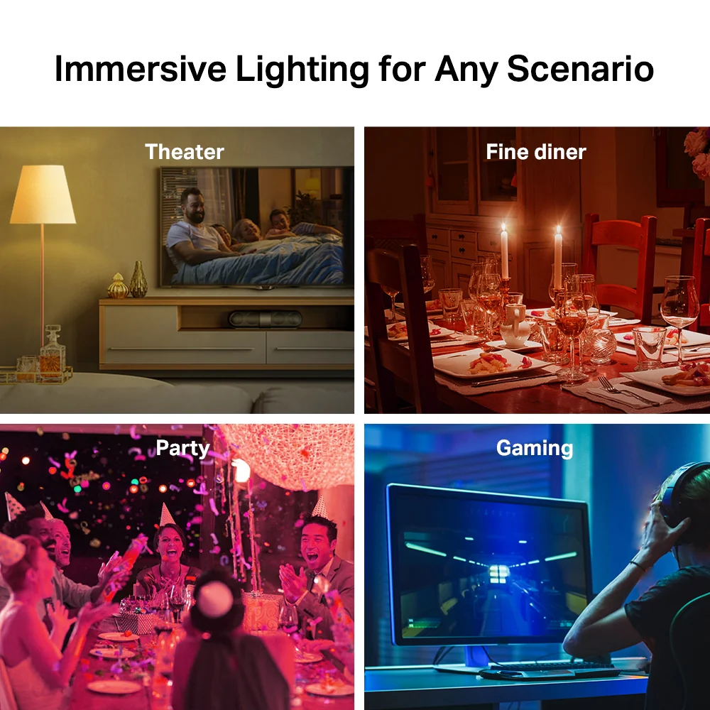 Tapo L530B | Smart Wi-Fi Light Bulb, B22 Base, Multicolour, App & Voice Control - Image 3