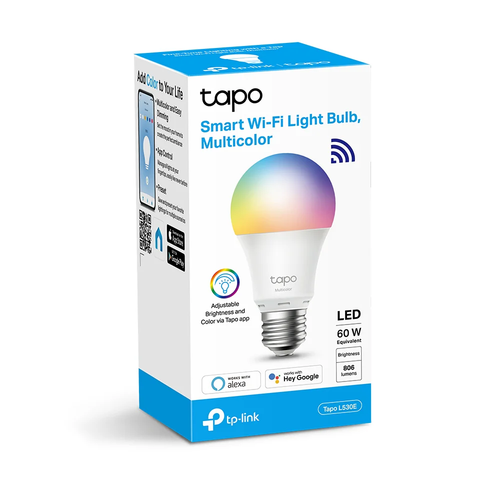 Tapo L530E | Smart Wi-Fi Light Bulb, E27 Base, Multicolour, App & Voice Control - Image 8