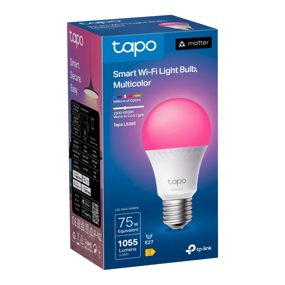 Tapo L535E | Smart Wi-Fi Light Bulb, E27 Base, Multicolour - Image 7