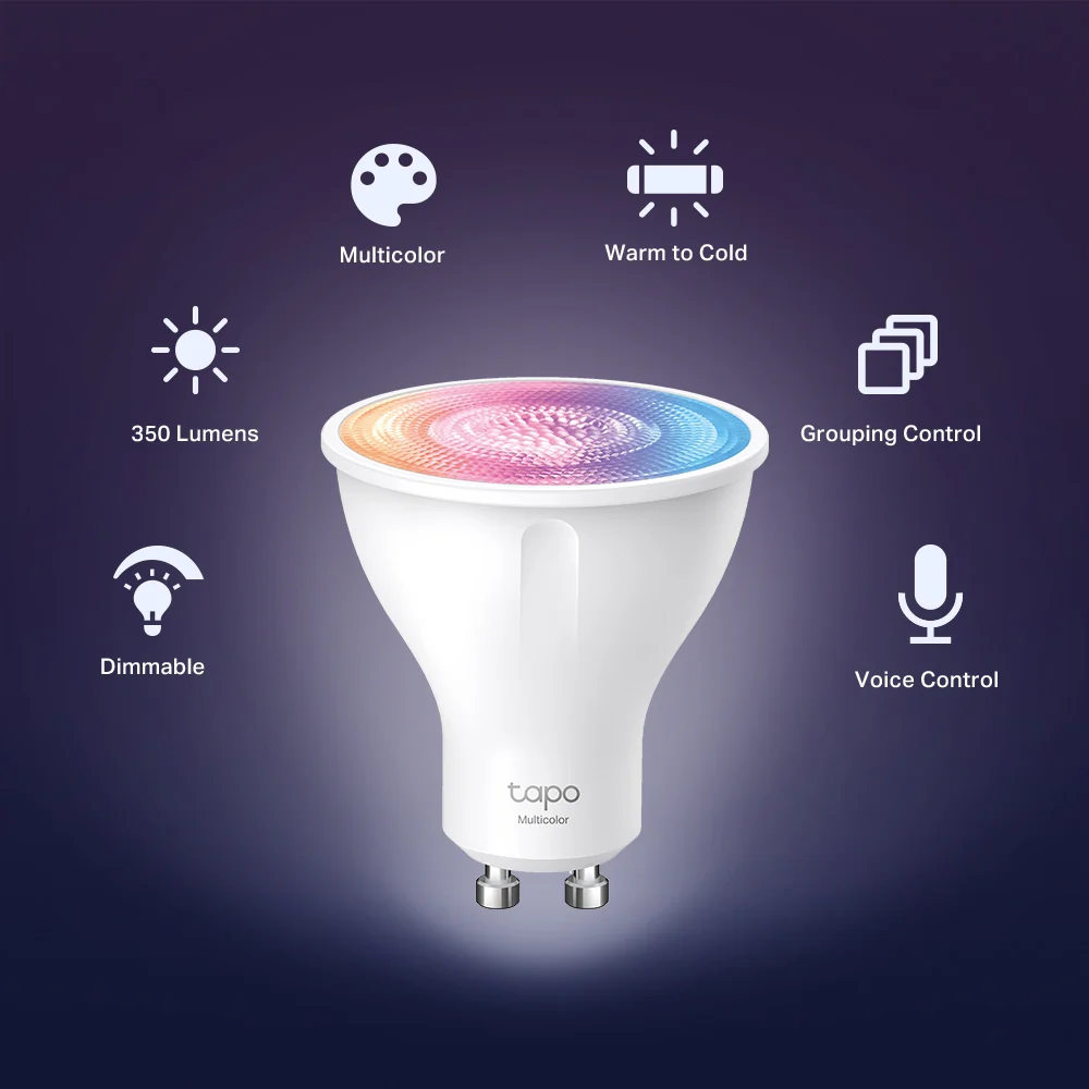 Tapo L630 | Smart Wi-Fi Spotlight, GU10 Base, Multicolour - Image 3