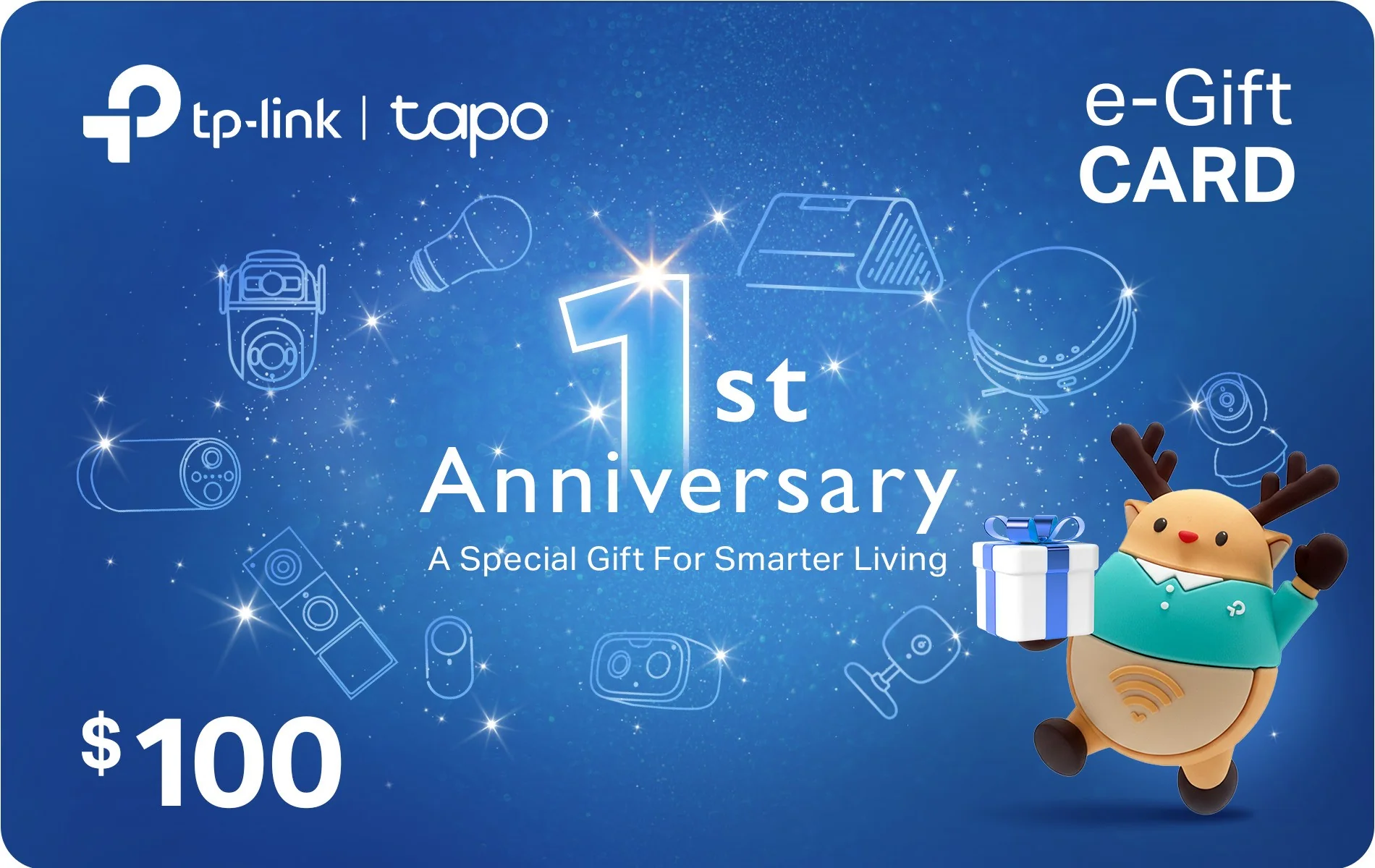Tapo Anniversary Gift Card