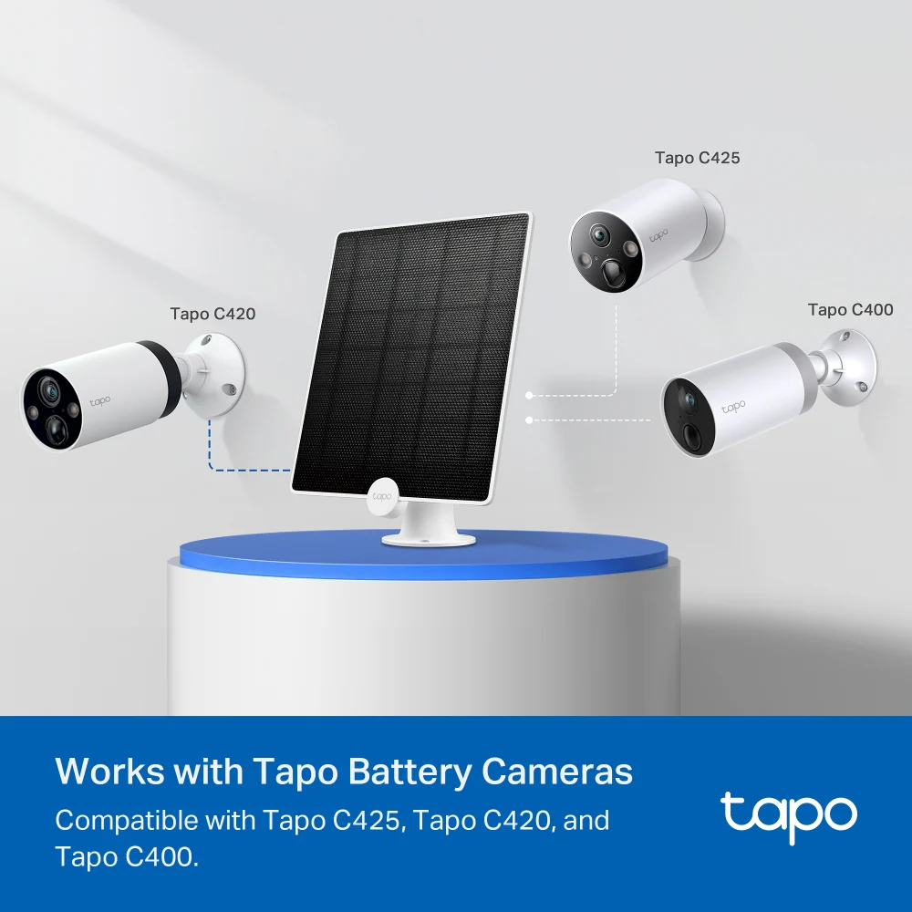 Tapo A200 | Solar Panel, 4.5W Charging, IP65 Weatherproof - Image 4
