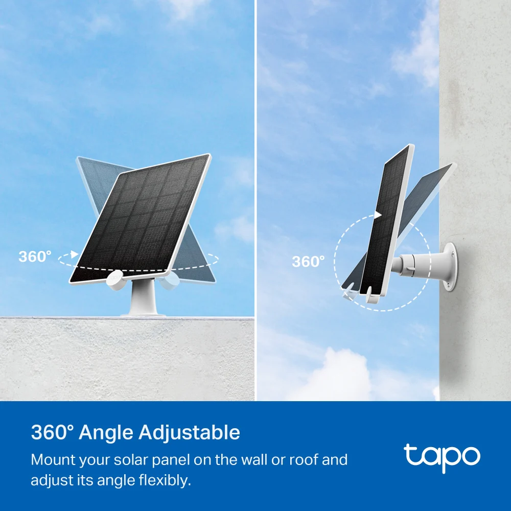Tapo A200 | Solar Panel, 4.5W Charging, IP65 Weatherproof - Image 5