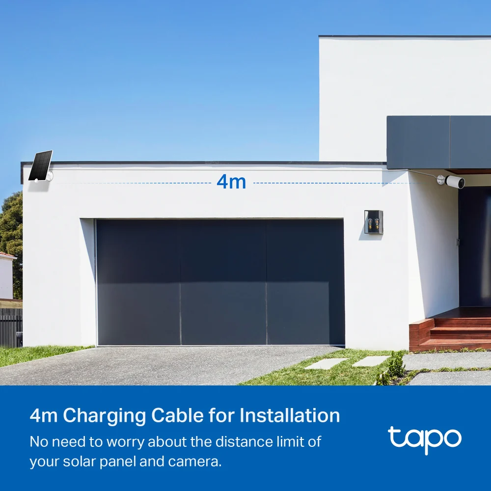 Tapo A200 | Solar Panel, 4.5W Charging, IP65 Weatherproof - Image 6