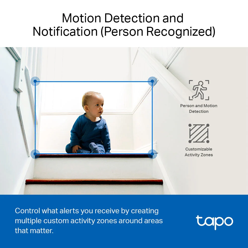Tapo C100 | Home Security Wi-Fi Camera, 1080P, Advanced Night Vision, Two-Way Audio - Image 6