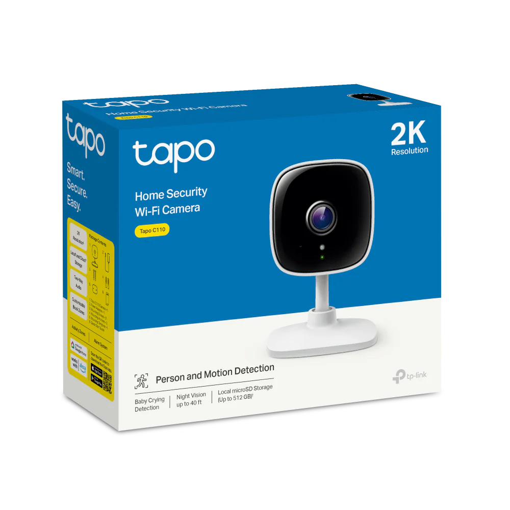 Tapo C110 | Home Security Wi-Fi Camera, 2K 3MP, Night Vision - Image 5