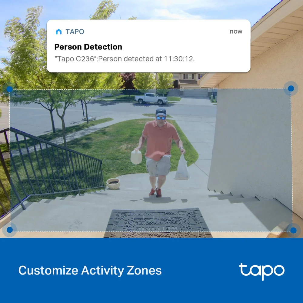Tapo C236 | Indoor/Outdoor Security Wi-Fi Camera, 3K 5MP, AI Detection - Image 11