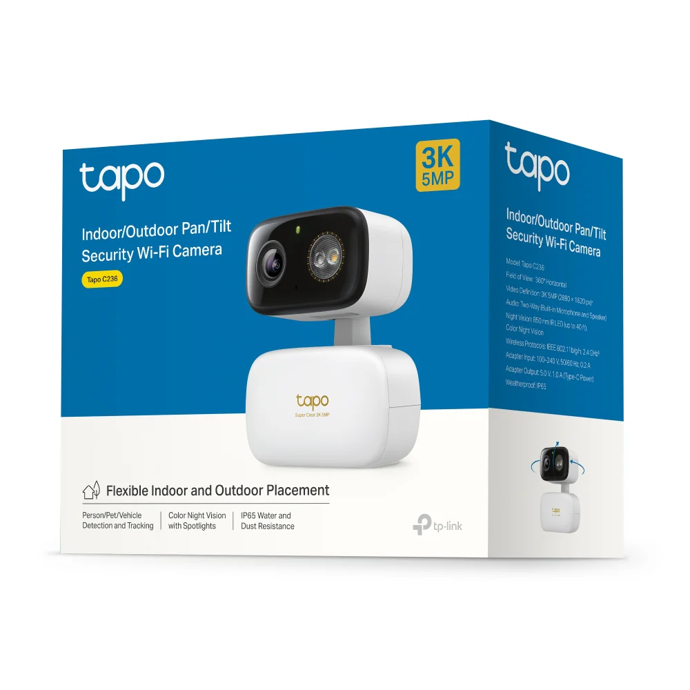Tapo C236 | Indoor/Outdoor Security Wi-Fi Camera, 3K 5MP, AI Detection - Image 17