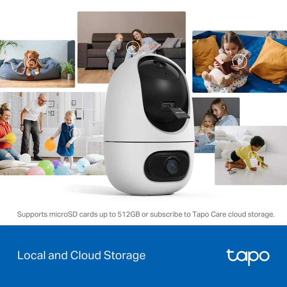 Tapo C245D | Dual-Lens Pan/Tilt Security Camera, Dual 2K, AI Detection - Image 10