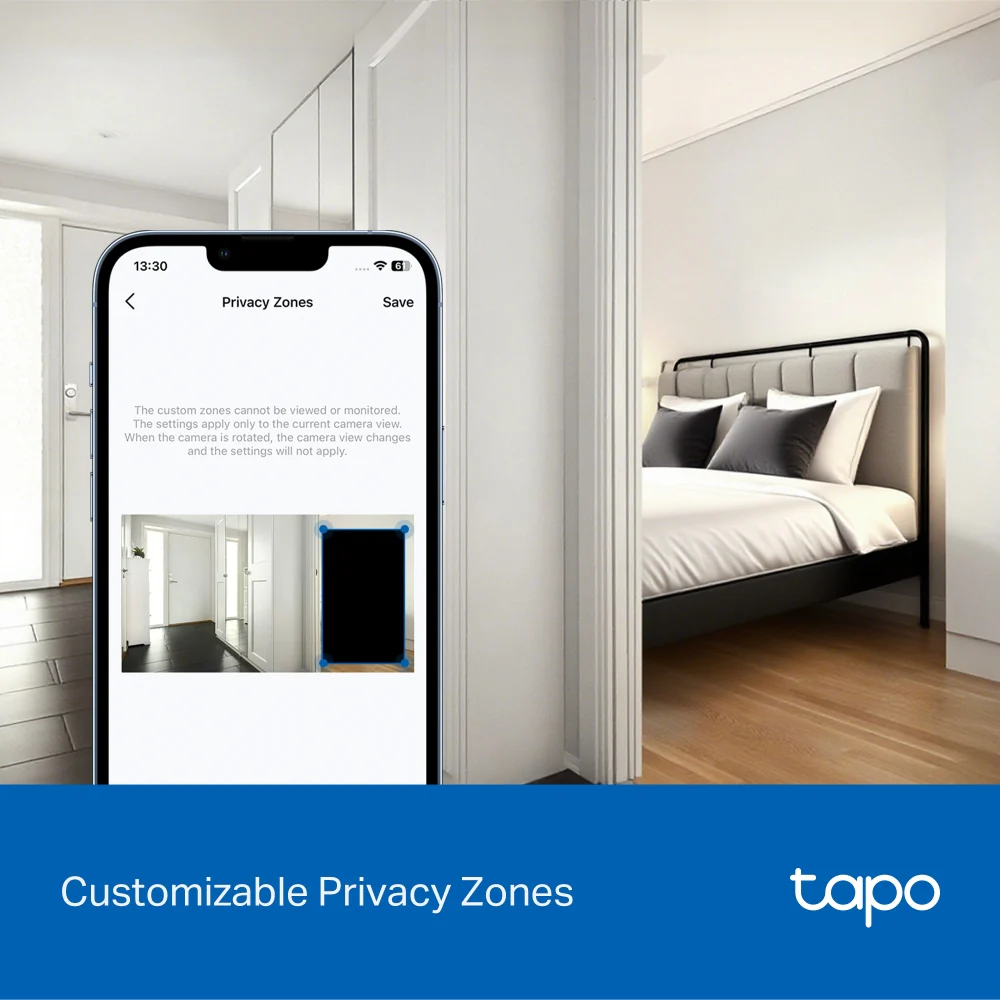 Tapo C250 | Pan/Tilt AI Home Security Wi-Fi Camera, 4K 8MP, AI Detection - Image 9
