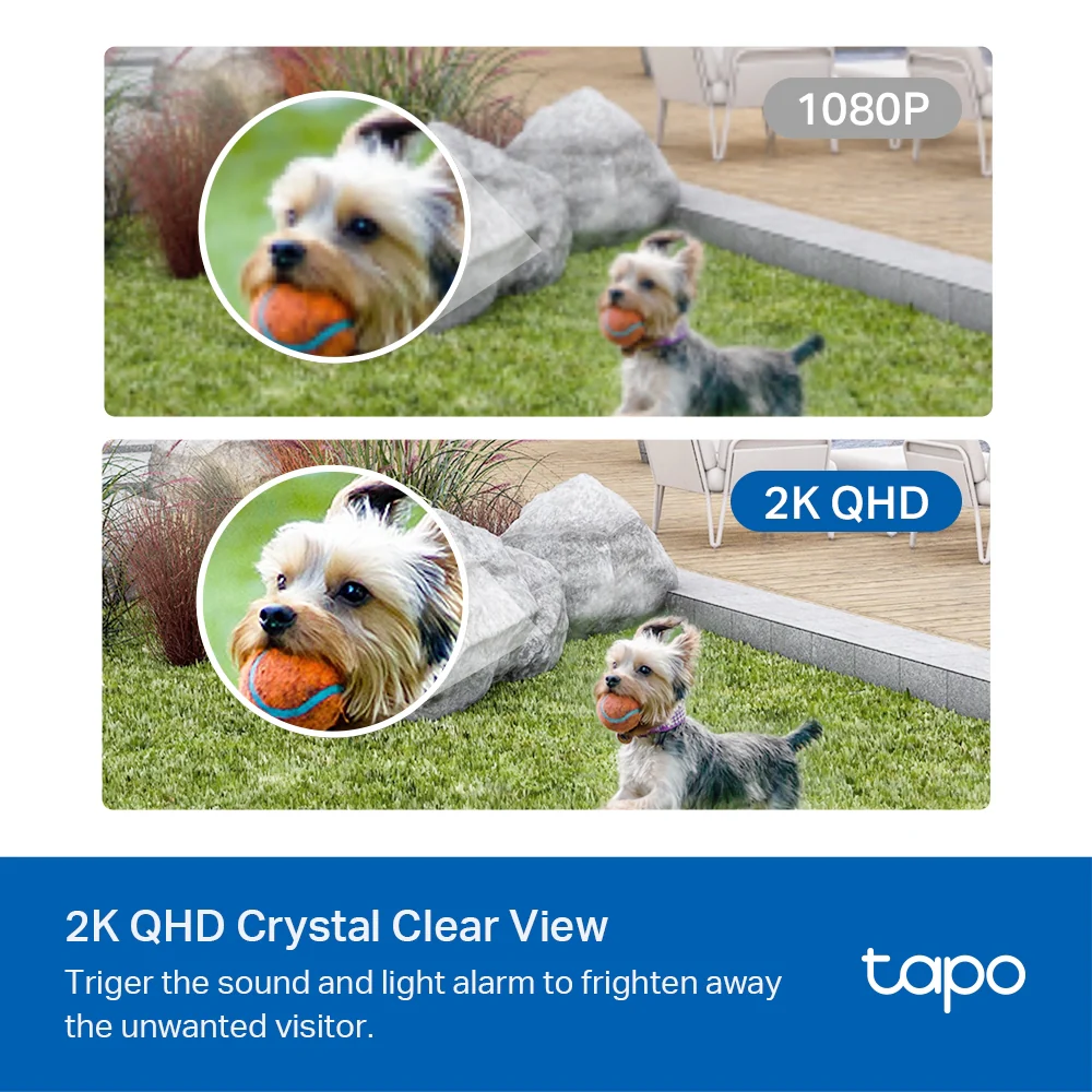 Tapo C420S4 |Smart Wire-Free Security Camera System, 4-Camera System - Image 4