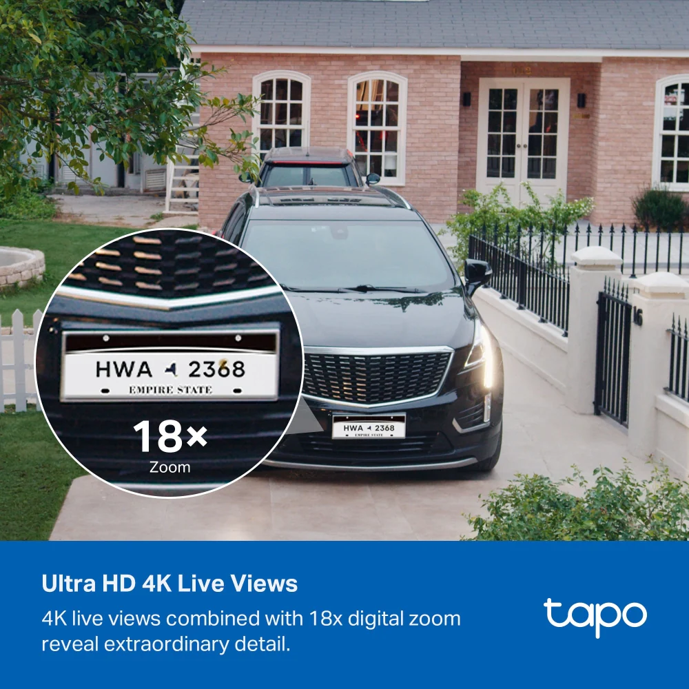 Tapo C465 | Solar Security Camera, 4K 8MP, AI Detection - Image 5