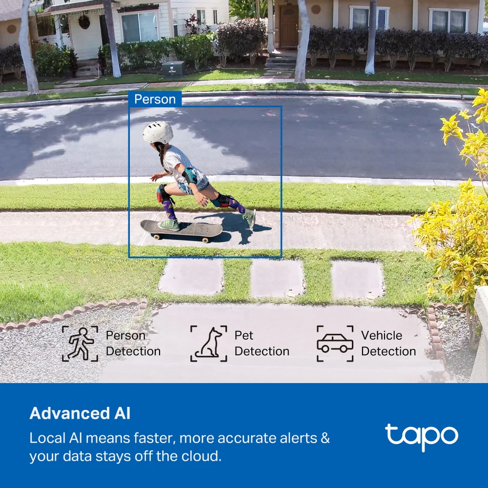 Tapo C465 | Solar Security Camera, 4K 8MP, AI Detection - Image 8