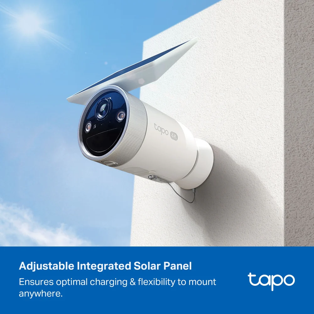 Tapo C465 | Solar Security Camera, 4K 8MP, AI Detection - Image 9