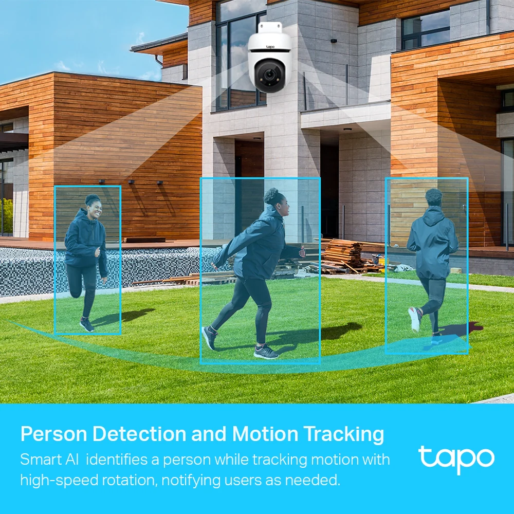 Tapo C500 | Outdoor Pan/Tilt Security Wi-Fi Camera, 1080P, Night Vision, 24/7, Two-Way Audio - Image 3