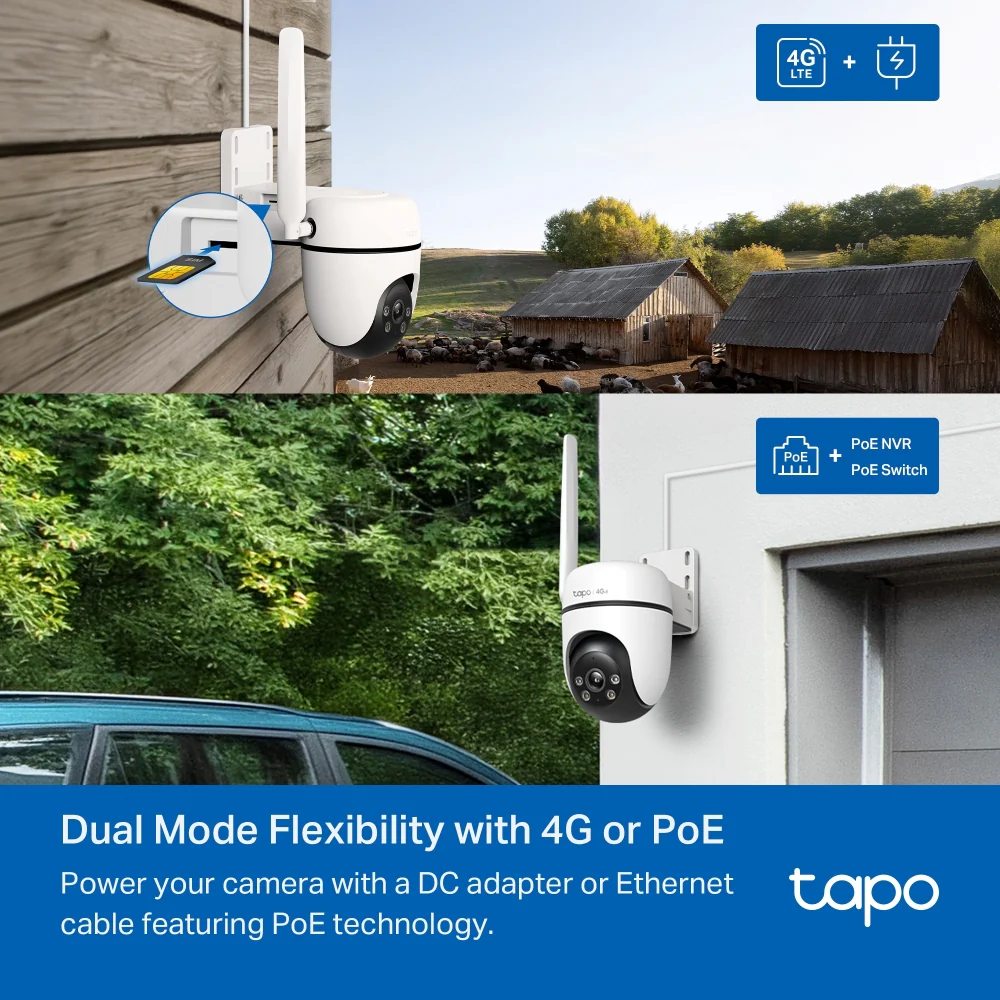 Tapo C501GW | Outdoor Pan/Tilt 4G LTE Camera, 1080P, Free AI Detection, IP66, Colour Night Vision - Image 13