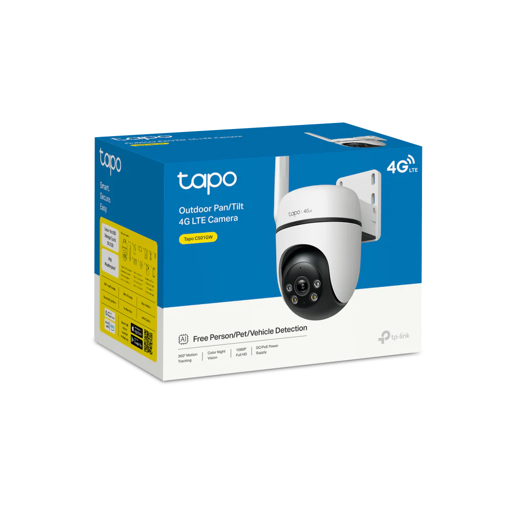 Tapo C501GW | Outdoor Pan/Tilt 4G LTE Camera, 1080P, Free AI Detection, IP66, Colour Night Vision - Image 14