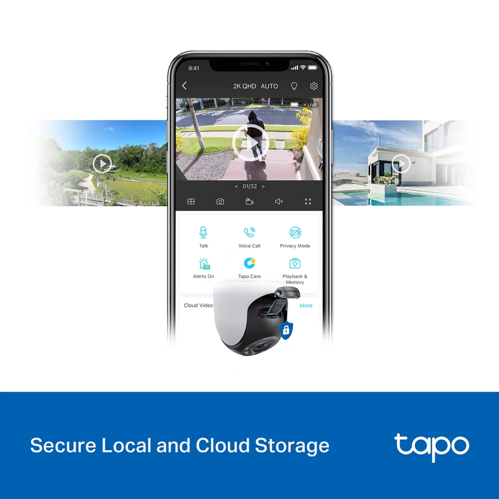 Tapo C520WS | Outdoor Pan/Tilt Security Wi-Fi Camera, 2K QHD, Colour Night Vision - Image 10