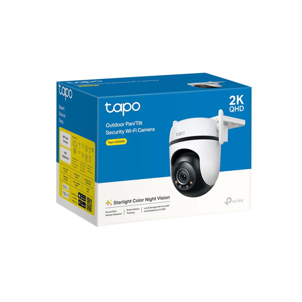 Tapo C520WS | Outdoor Pan/Tilt Security Wi-Fi Camera, 2K QHD, Colour Night Vision - Image 11