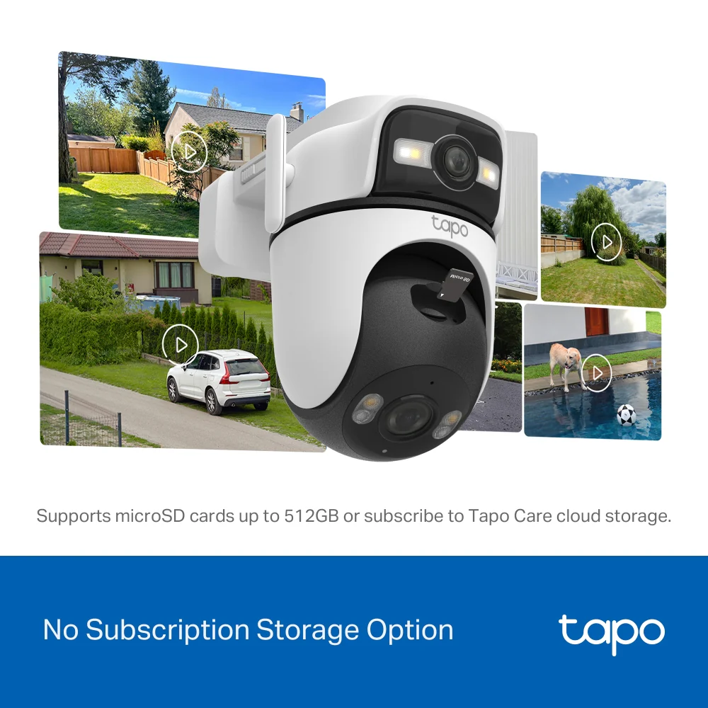 Tapo C545D | Outdoor Dual-Lens Pan/Tilt Security Camera, Dual 2K 3MP, AI Detection - Image 10