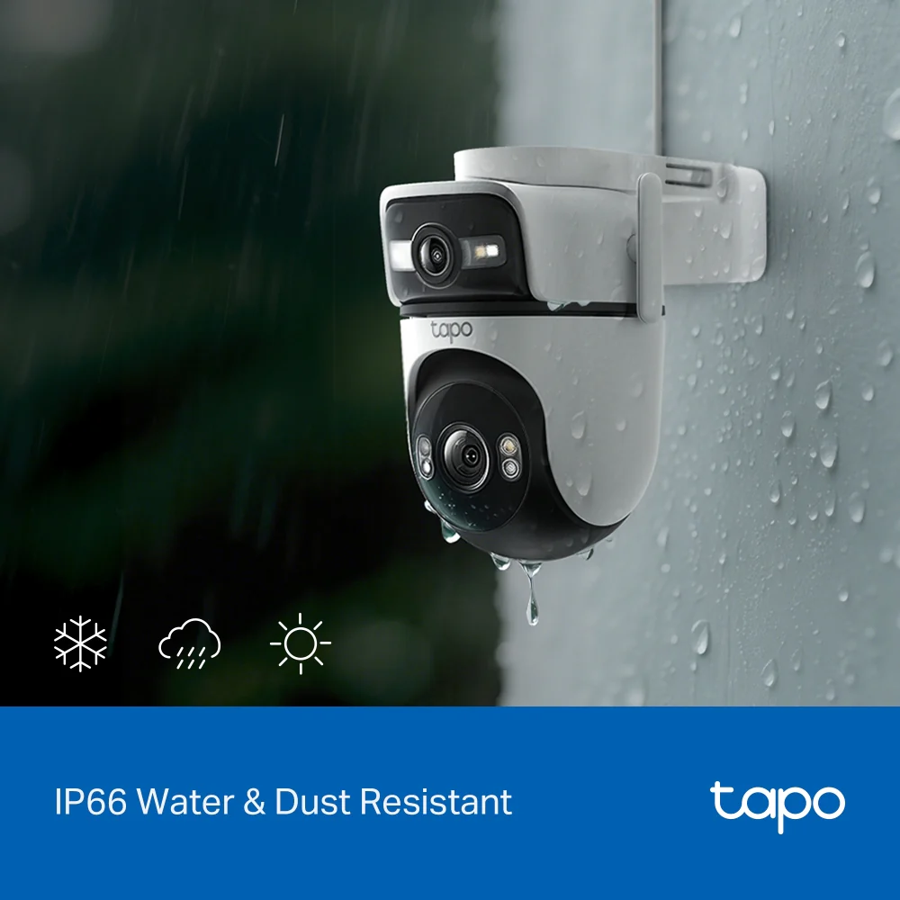 Tapo C545D | Outdoor Dual-Lens Pan/Tilt Security Camera, Dual 2K 3MP, AI Detection - Image 7