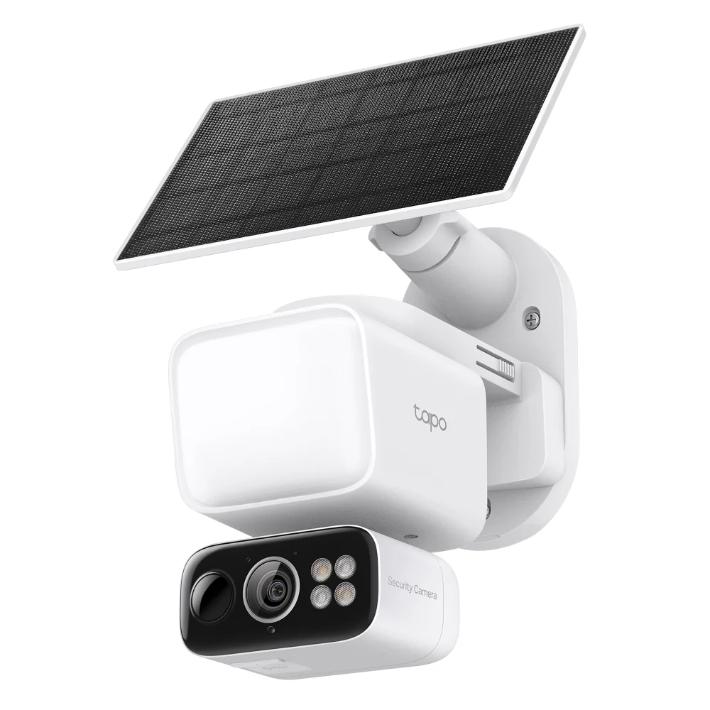 Tapo C615F KIT | Solar Floodlight Pan/Tilt Security Camera Kit, 2K 3MP, AI Tracking
