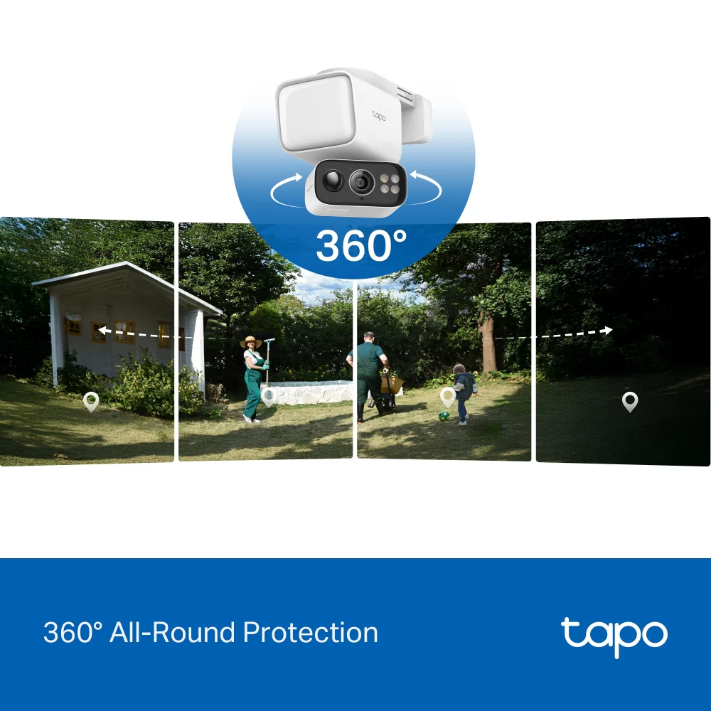 Tapo C615F KIT | Solar Floodlight Pan/Tilt Security Camera Kit, 2K 3MP, AI Tracking - Image 13