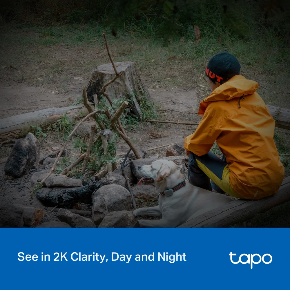 Tapo C615G KIT | Solar Pan/Tilt 4G LTE Security Camera Kit, 2K 3MP, Night Vision - Image 6