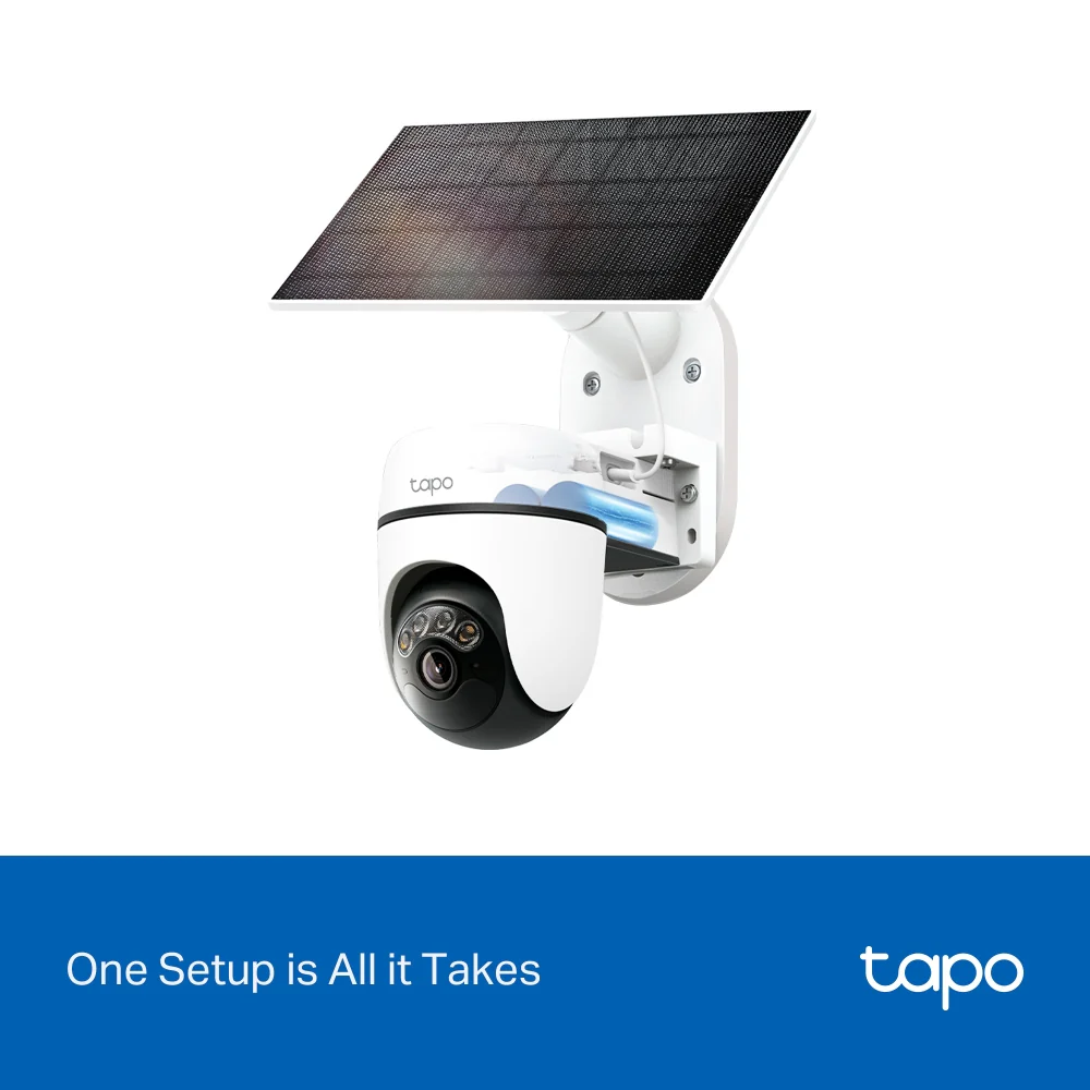 Tapo C630 KIT | Solar Pan/Tilt Security Camera Kit, 3K 5MP, Night Vision - Image 10