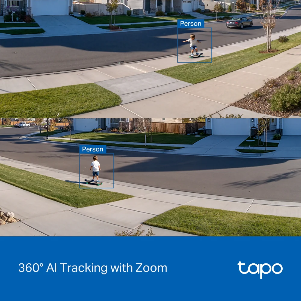 Tapo C630 KIT | Solar Pan/Tilt Security Camera Kit, 3K 5MP, Night Vision - Image 13