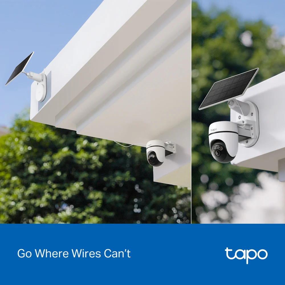 Tapo C630 KIT | Solar Pan/Tilt Security Camera Kit, 3K 5MP, Night Vision - Image 9