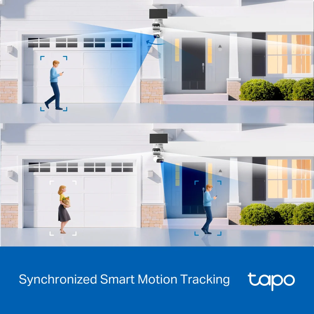 Tapo C645D KIT | Dual-Lens Pan/Tilt Security Camera Kit, 2K - Image 9