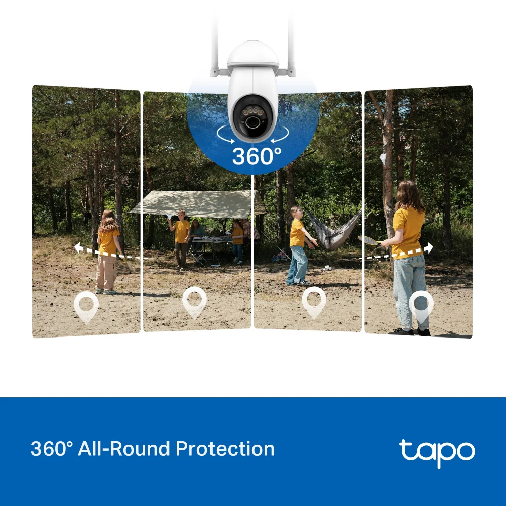 Tapo C665G KIT | Solar Pan/Tilt Wi-Fi/4G LTE Security Camera Kit, 4K 8MP, Night Vision - Image 7