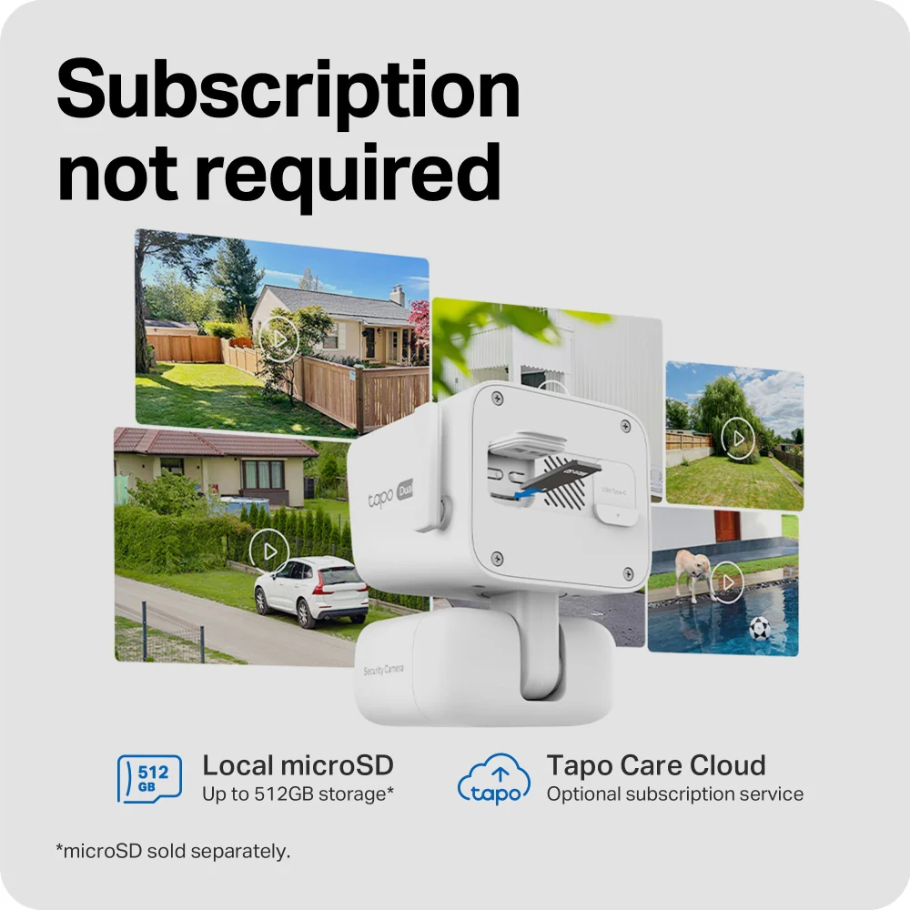 Tapo C675D KIT | Solar Dual-Lens Pan/Tilt Security Camera Kit, Dual 4K 8MP, AI Detection - Image 12