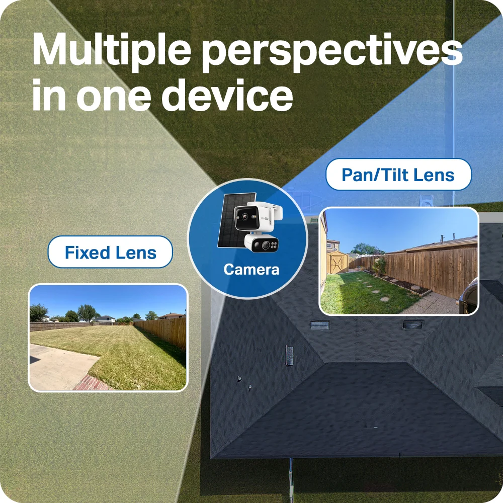 Tapo C675D KIT | Solar Dual-Lens Pan/Tilt Security Camera Kit, Dual 4K 8MP, AI Detection - Image 6