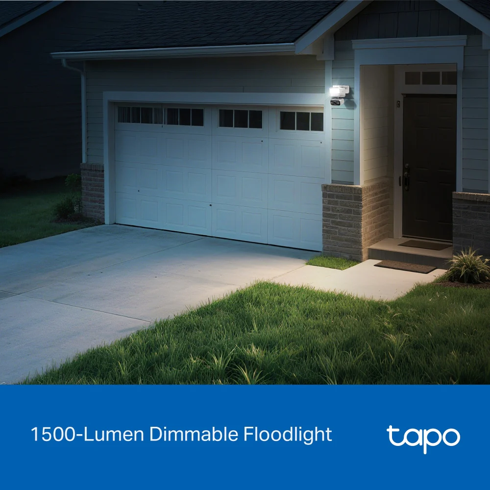 Tapo C710 | Outdoor Pan/Tilt Floodlight Camera, 2K 3MP, AI Tracking - Image 6