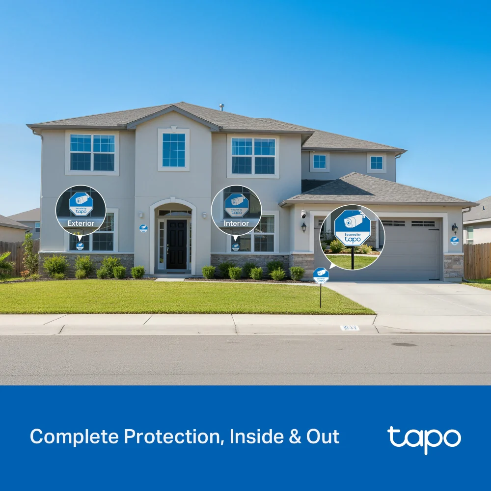 Tapo CA510 | Tapo Security Sign & Sticker Pack - Image 6